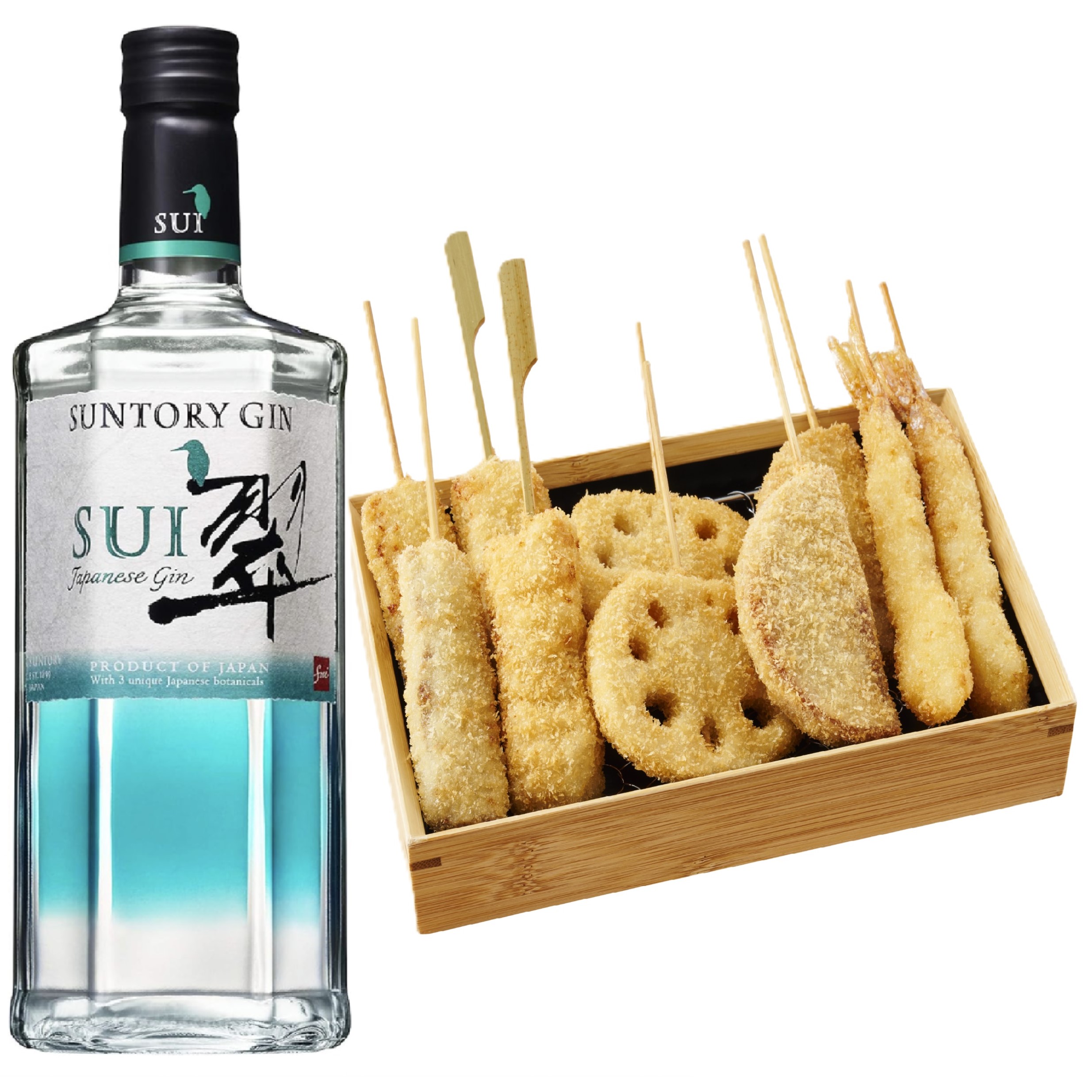 串カツ10本セット＋メガ翠ジン（串カツ田中）