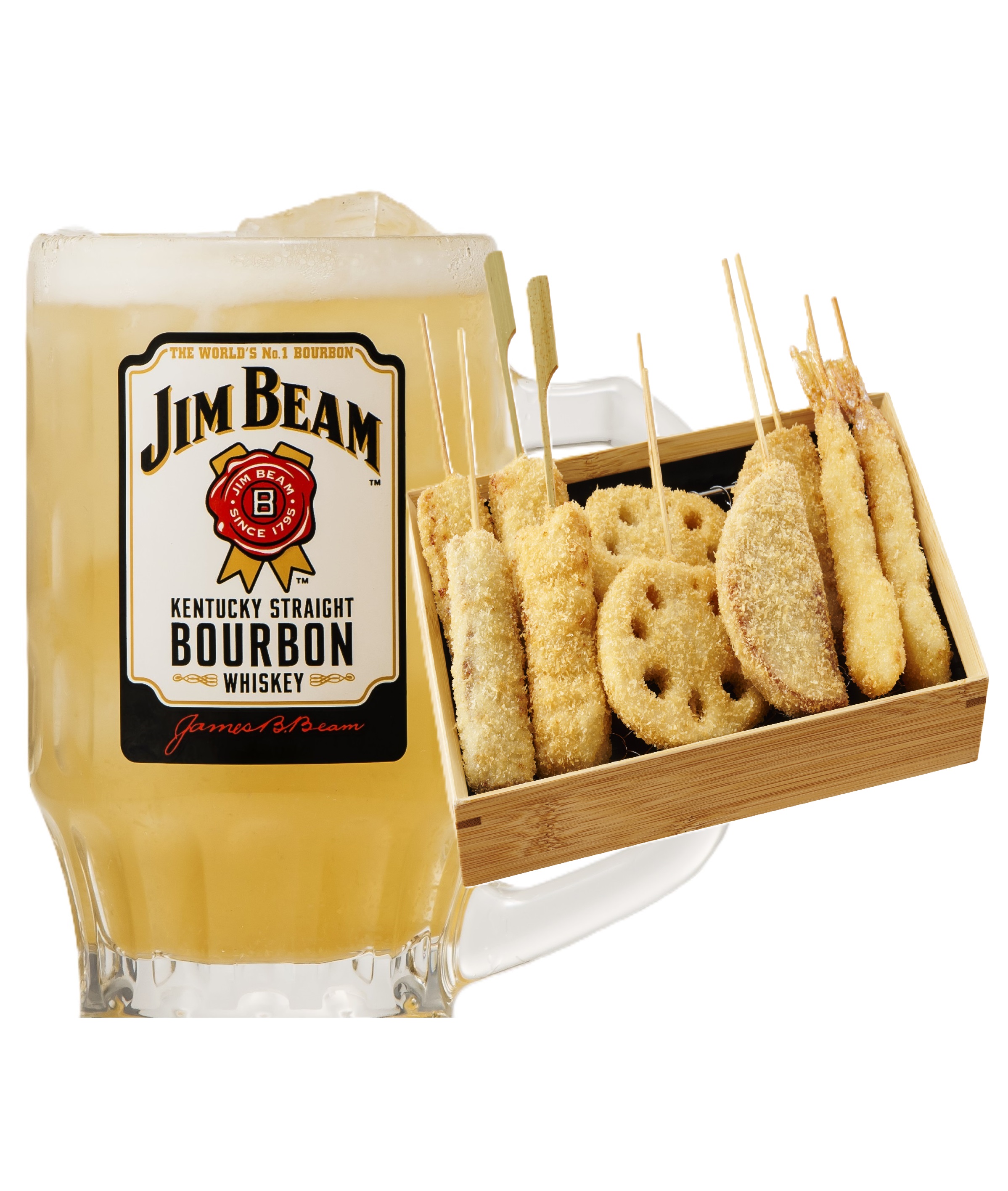 串カツ10本セット＋カクテルハイボール（串カツ田中）