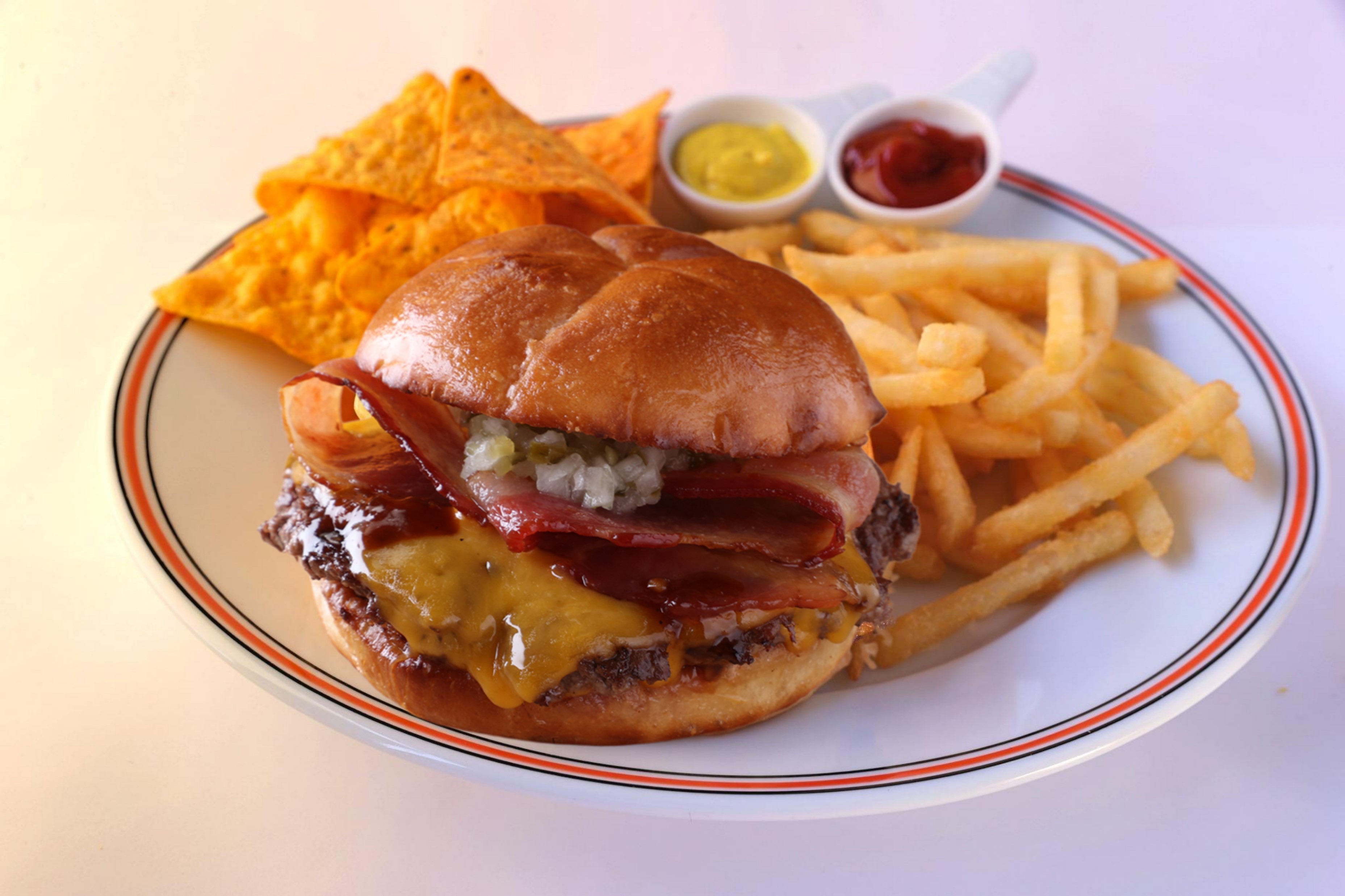 ダブル チーズ バーガー セット