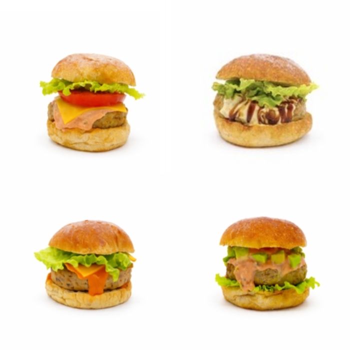 ビーフバーガーポテトセット（クリスピーズバーガー）