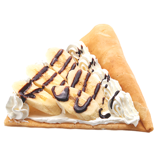 ひよこちゃん バナナチョコアーモンドクレープ （基本メニュー